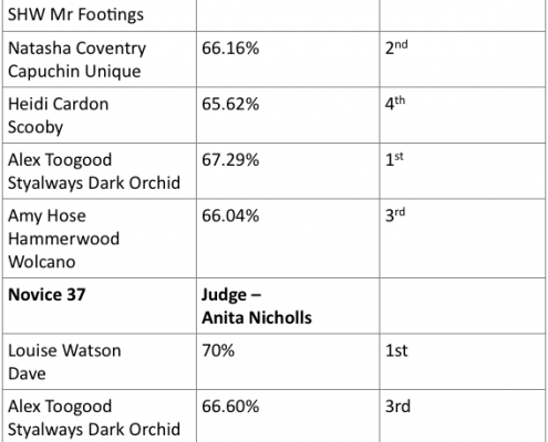 Class 5 and 6 Results 9.7.17
