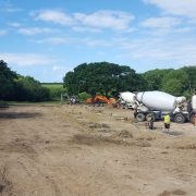 Day 1 of the concrete
