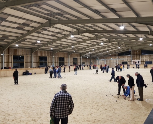 Petanque in the indoor arena (Medium)
